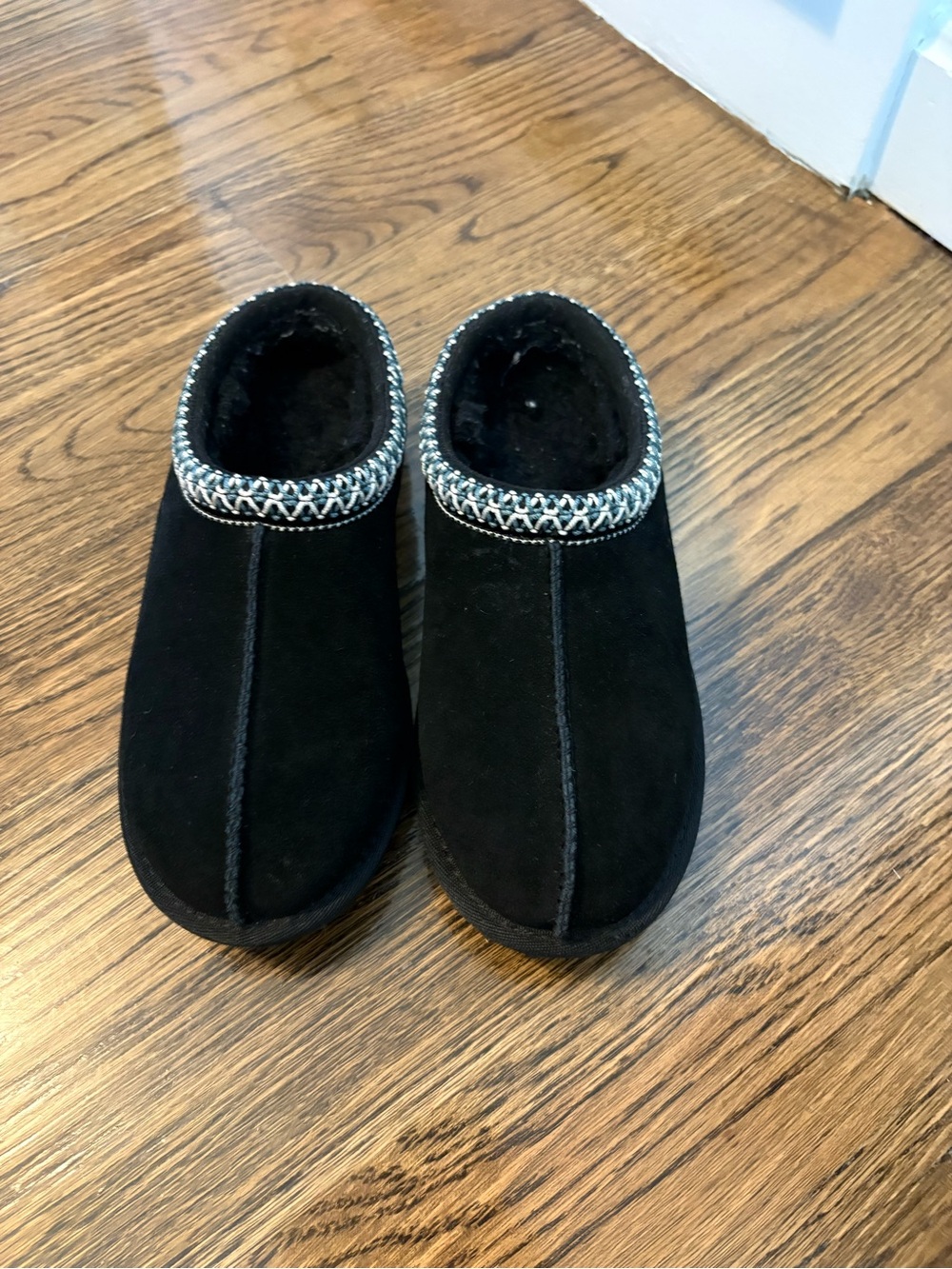 UGG Kids Black Boys Tasman Slip-On